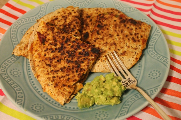 BBQ Chicken Whole & Ancient Grain Quesadillas - Candy Coated Culinista